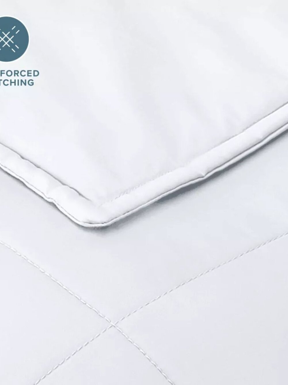 NEW Cotton Weighted Blanket by Bare Home - 10 lb 40" x 60", White - Picture 7 of 10